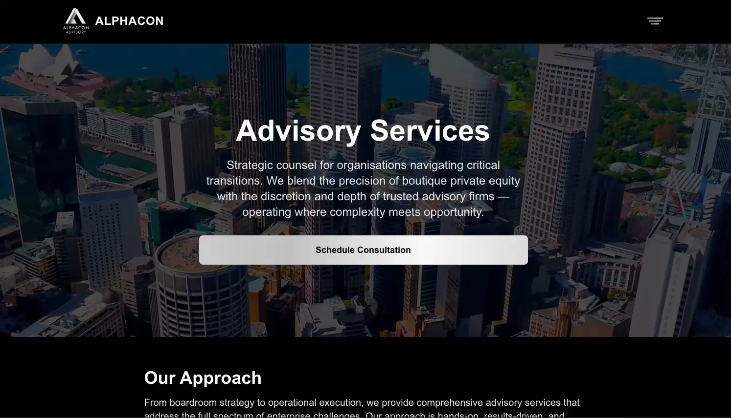Alphacon Advisory